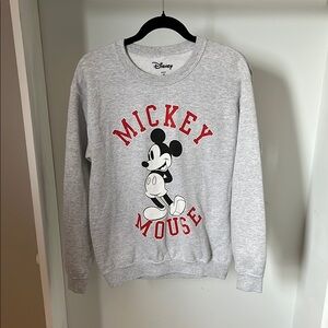 Disney Mickey Mouse Gray Sweater